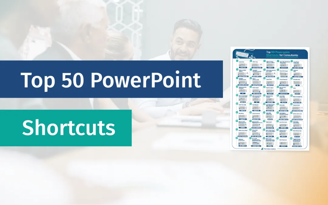 Top 50 PowerPoint Shortcuts for Consultants and the best ways to use them