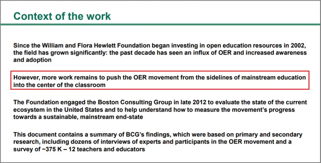 BCG introduction slide with complication highlighted