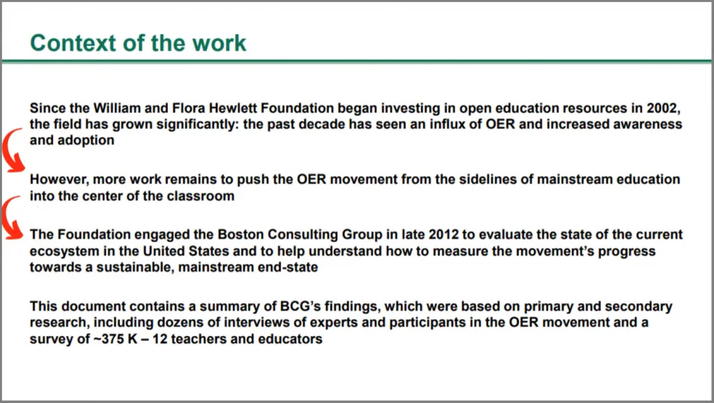 BCG introduction slide with question highlighted