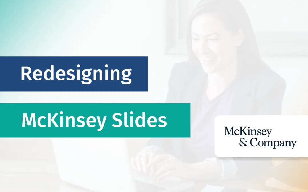 How I redesigned 3 McKinsey slides to be more effective