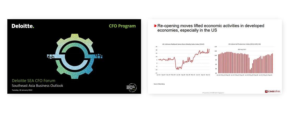 Deloitte SEA CFO Forum Southeast Asia Business Outlook Deloitte 1