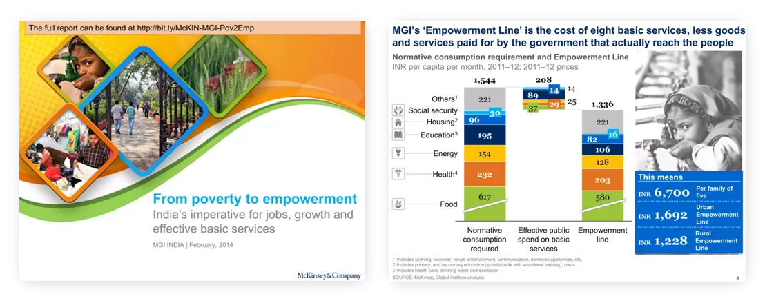 professional quality presentation From Poverty to Empowerment 2014