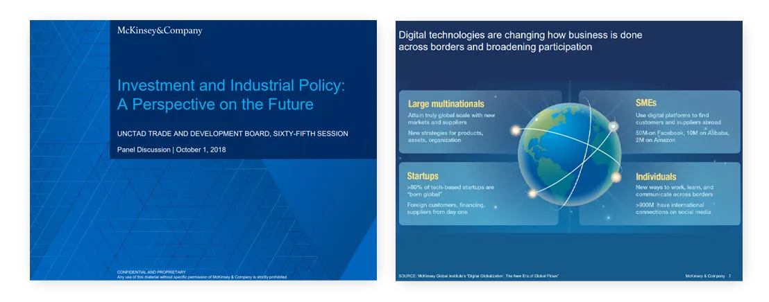 professional quality presentation Investment and Industrial Policy A Perspective on the Future