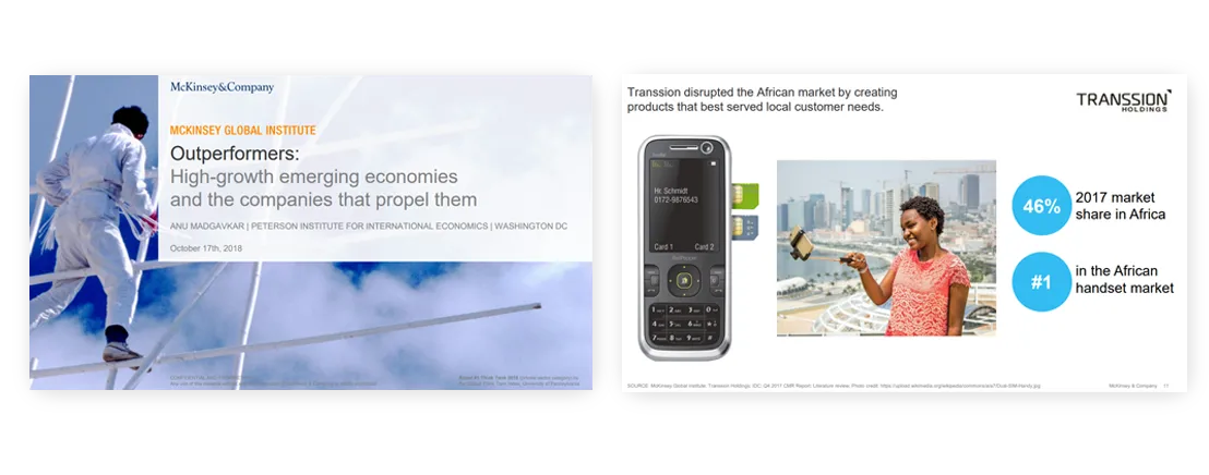 professional quality presentation Outperformers High growth emerging economies and the companies that propel them